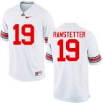 Men's Ohio State Buckeyes #19 Joe Ramstetter White Nike NCAA College Football Jersey Trade FGP6444MH